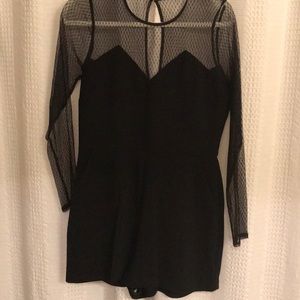 BCBG black romper